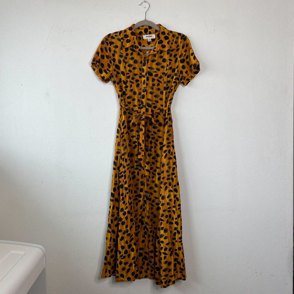 Anthropologie Vianne Maxi Shirtdress